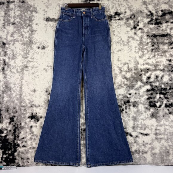 Wrangler Women's Blue Flare Jeans - Picture 1 of 16